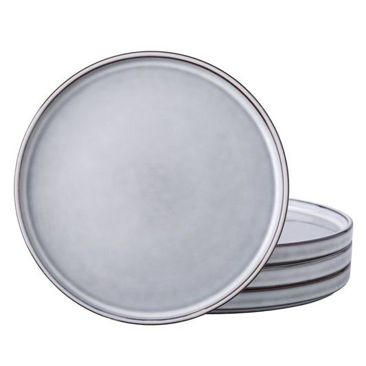 GBHOME Stoneware Plates Set of 4, 10.0 Inch Dinner Plates