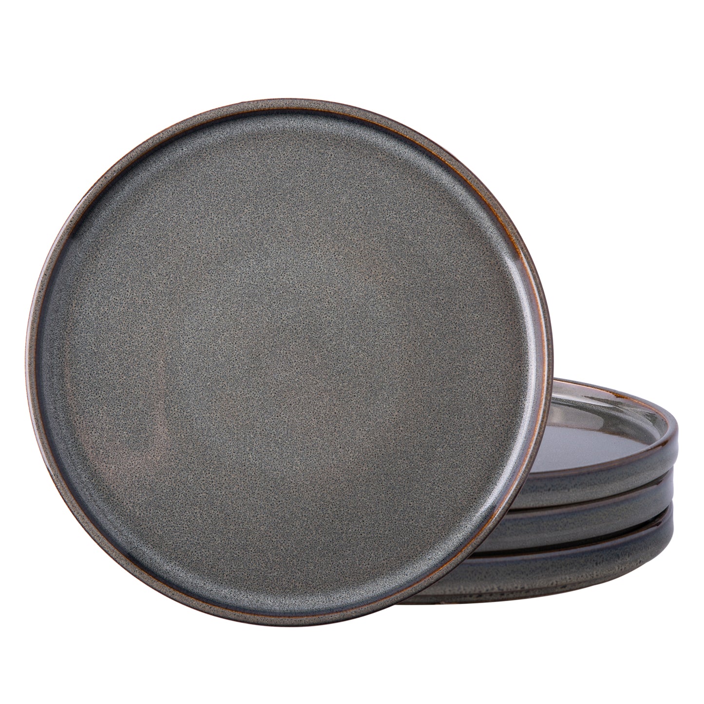 GBHOME Stoneware Plates Set of 4, 10.0 Inch Dinner Plates