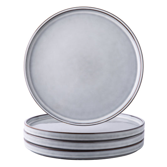GBHOME Stoneware Plates Set of 4, 8.0 Inch Plates