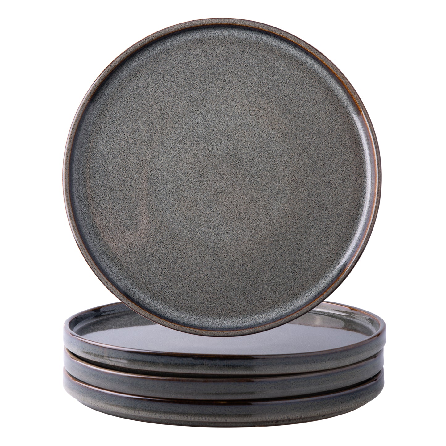 GBHOME Stoneware Plates Set of 4, 8.0 Inch Plates