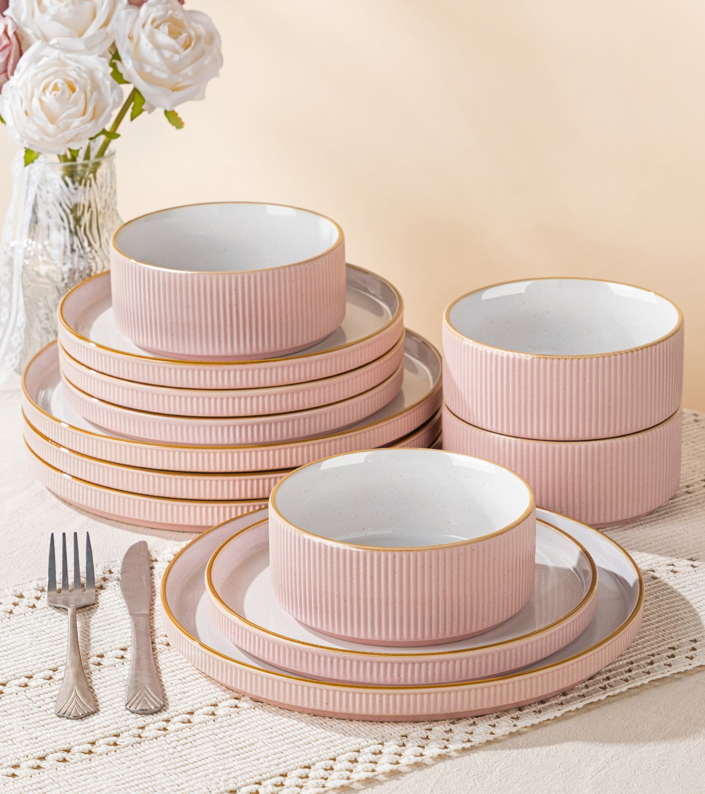 GBHOME 201  Dinnerware Sets for 4