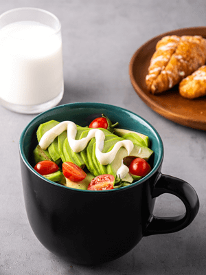GBhome Jumbo Coffee Mugs Set of 4-GREEN